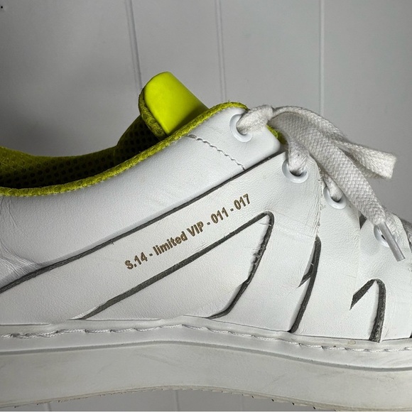 PS821 Alpha Fluro Shoes Neon - Size 40 Limited VIP #11 of 17 - RARE White Yellow - Picture 7 of 10